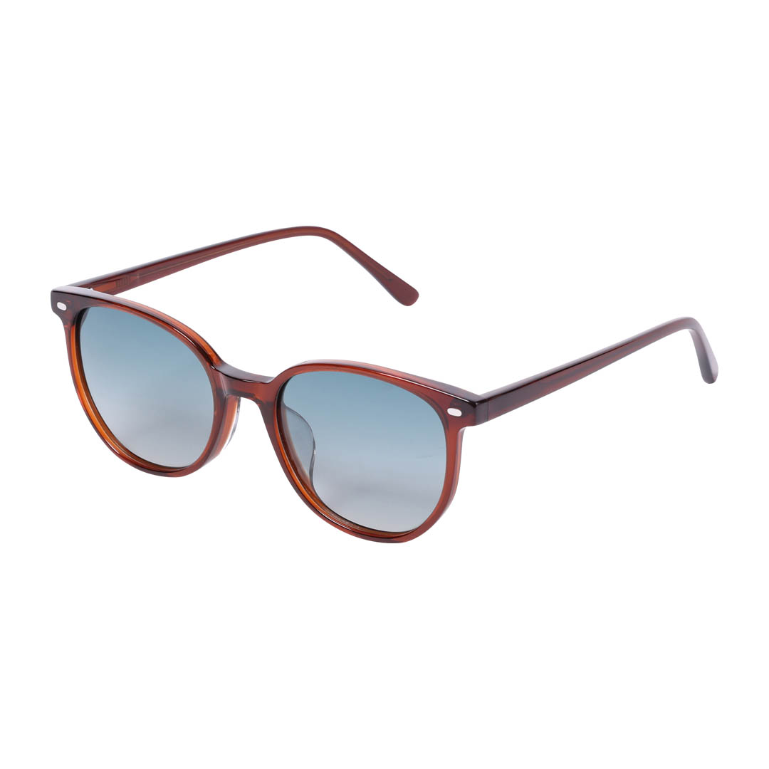 GLASS WITH COLOR LENS BROWN/GREEN