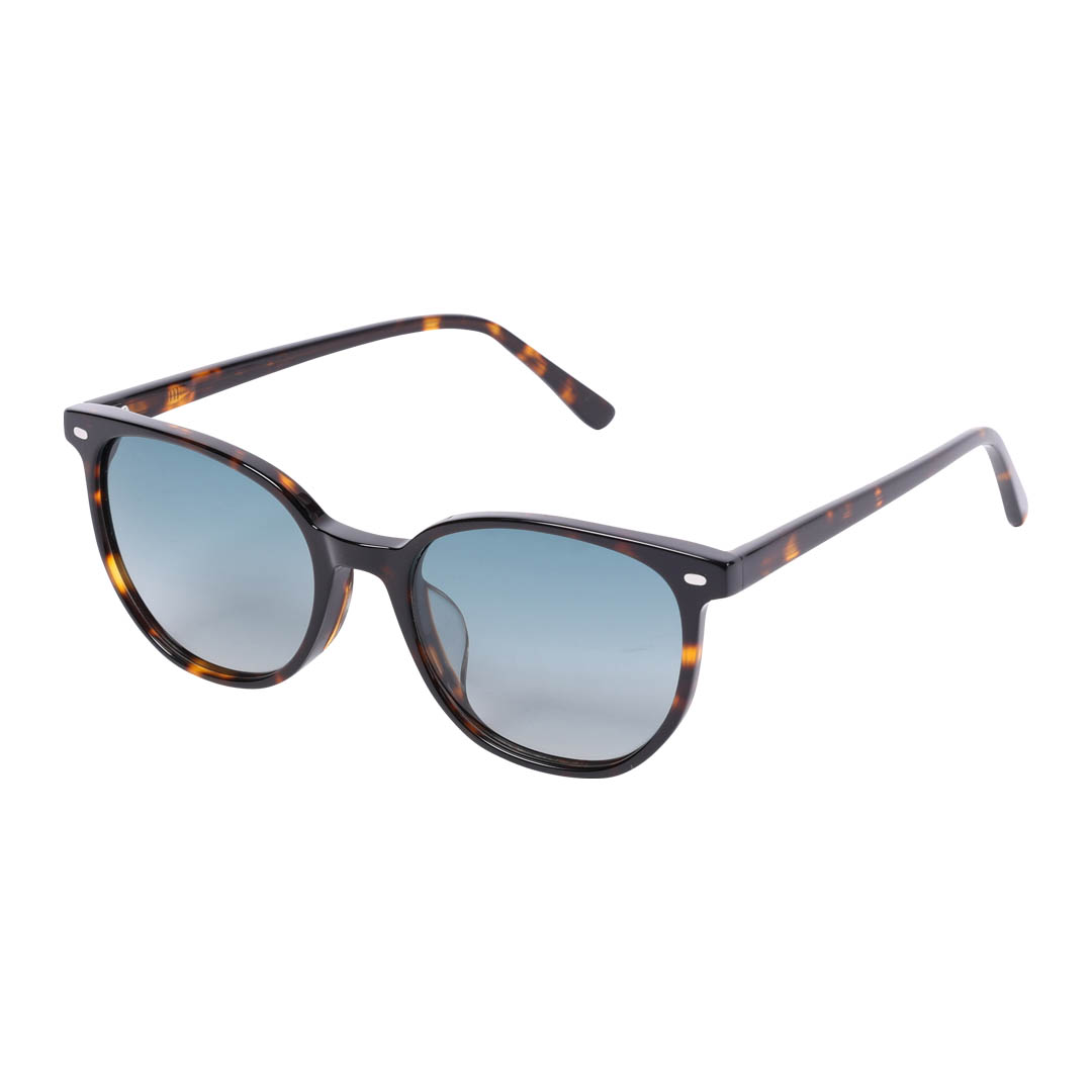 GLASS WITH COLOR LENS TORTOISE/GREEN