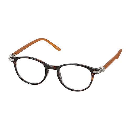 READING GLASSES BROWN/YELLOW
