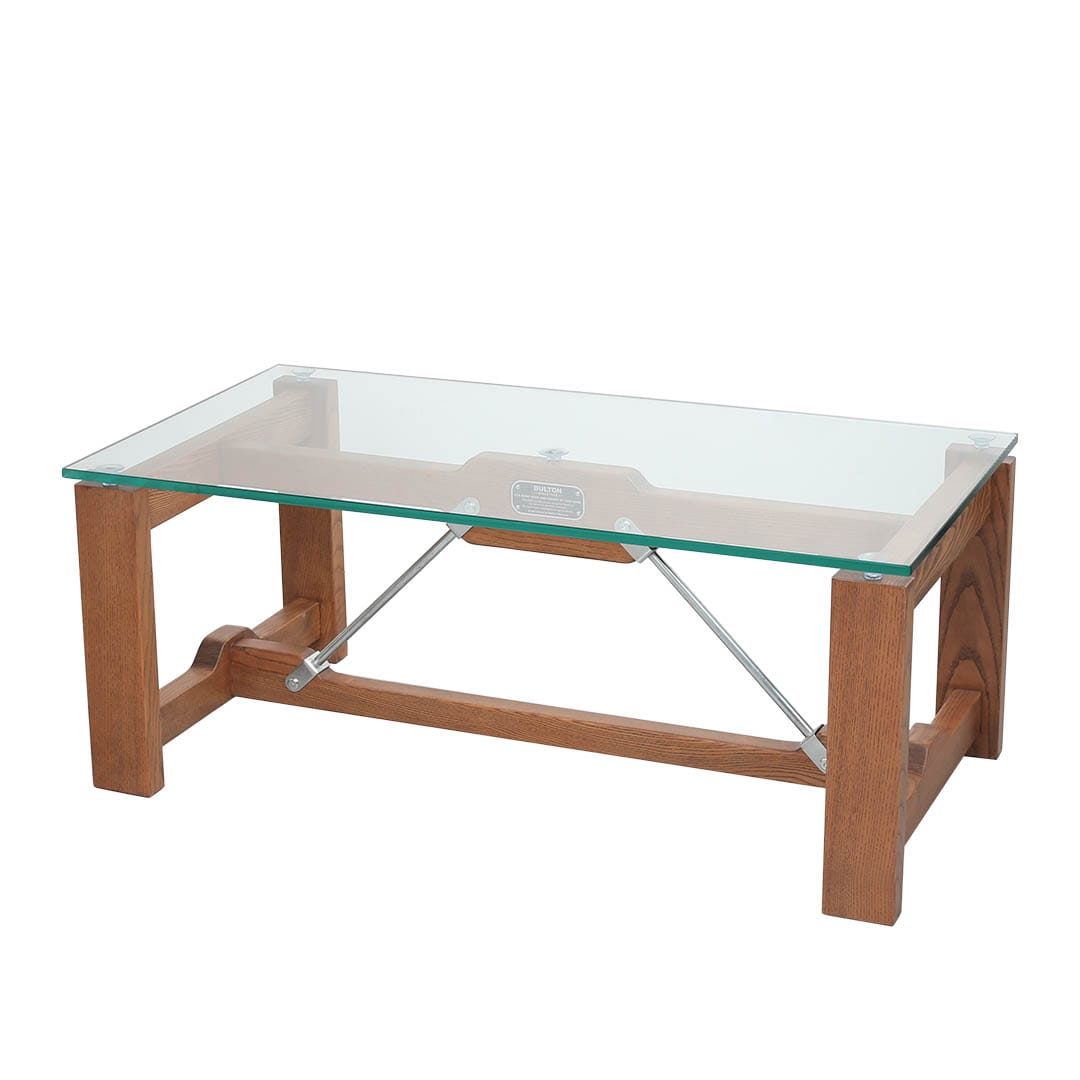 “WRIGHT” COFFEE TABLE CLEAR   [CT]